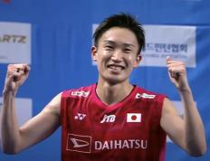 乐鱼官网-关于马来西亚羽毛球队力克韩国羽毛球队，桃田贤斗高光表现的信息